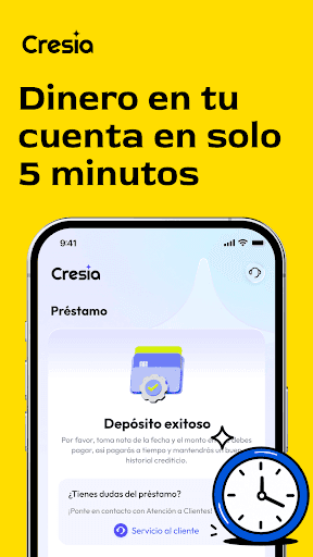 Cresia Crédito fácil y rápido, captura 2