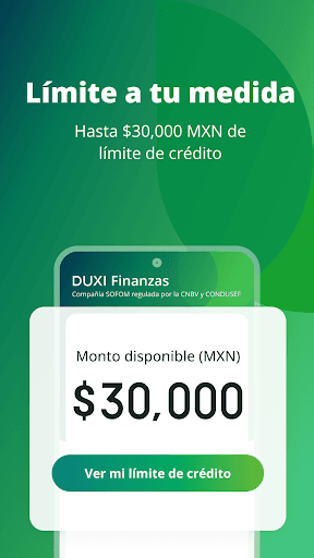 Duxi Finanzas Préstamo Seguro, captura 2