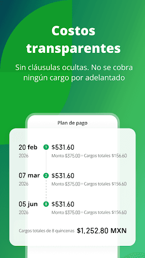 Duxi Finanzas Préstamo Seguro, captura 3