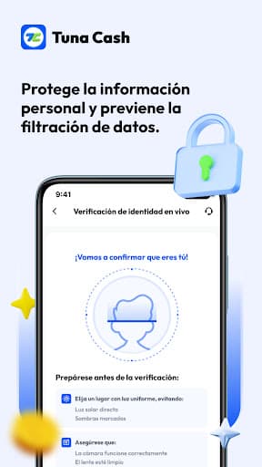 Tuna Cash-Préstamos de crédito, captura 4