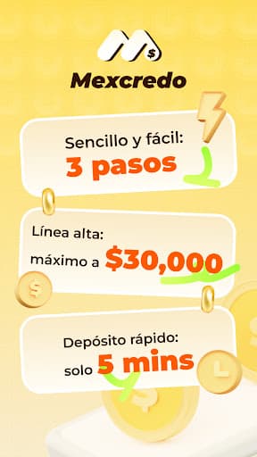 Mexcredo - Efectivo Rápido, captura 1