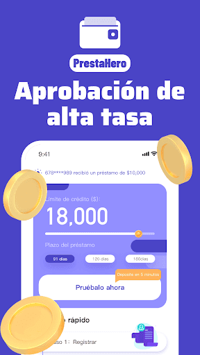 PrestaHero Crédito Seguro, captura 2