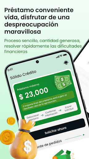 Sólido Crédito Rápido y fácil, captura 1