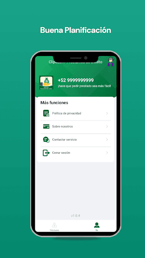 ClipcashPréstamos de crédito, captura 3