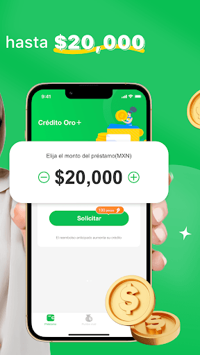 Crédito Oro Préstamos MX, captura 2